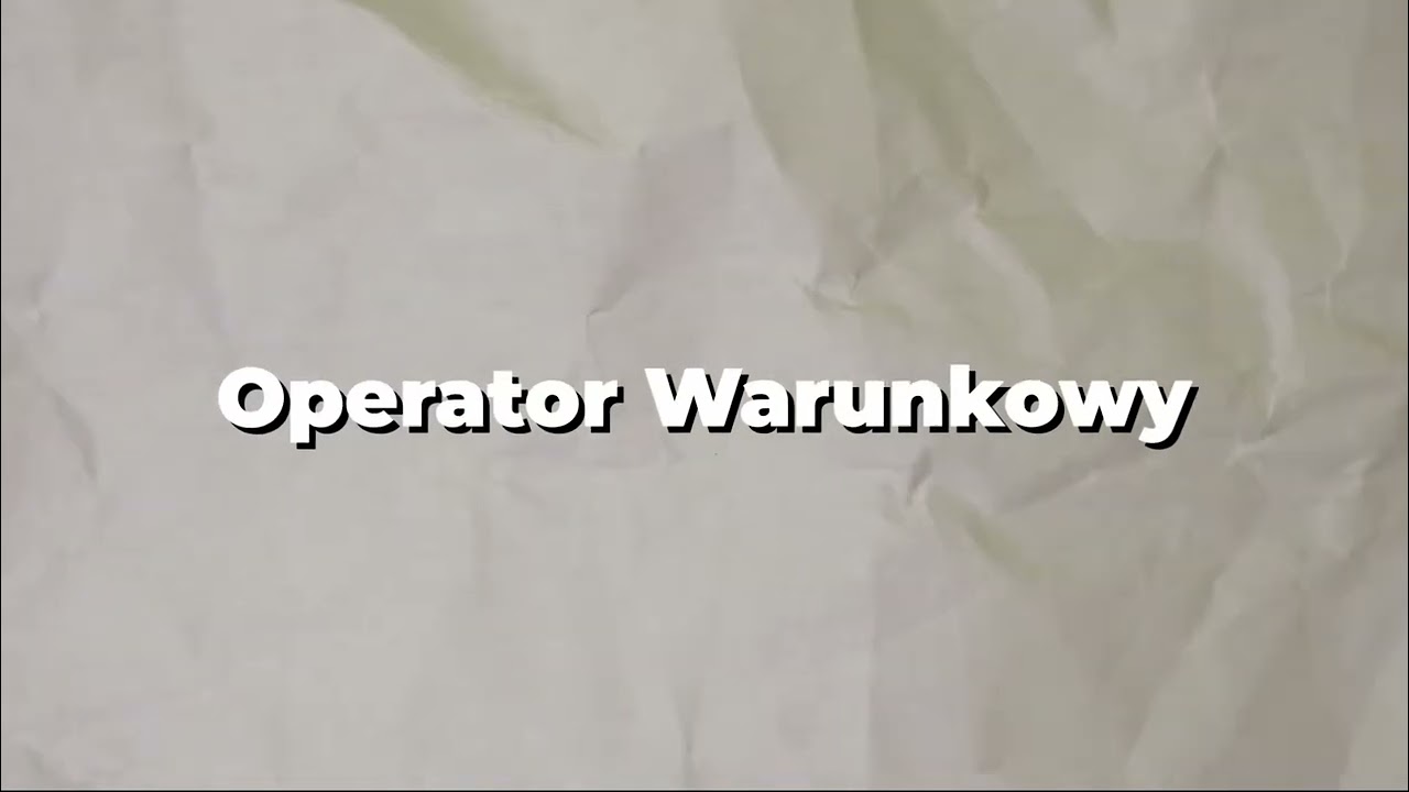 Instrukcje warunkowe C++