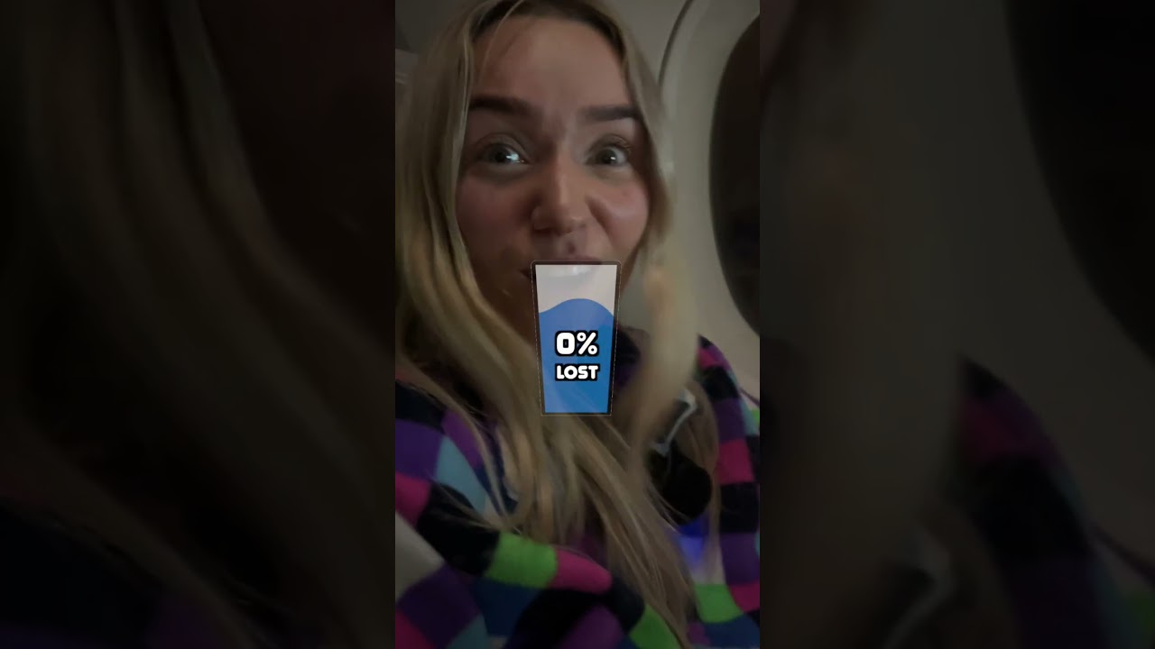 Ryanair Landing - Cup of Water Experiment