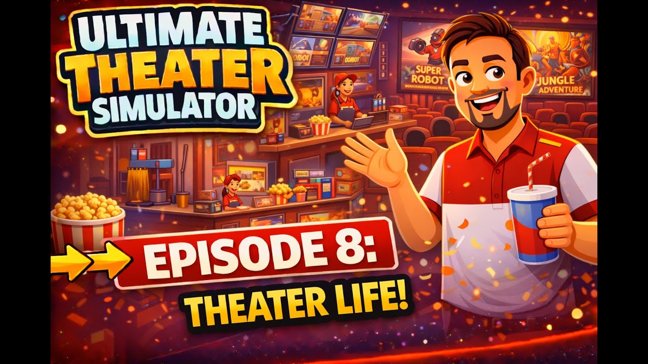 Ultimate Theater Simulator 🎥 | Episode 8 – Theater Life! 🍿🎬