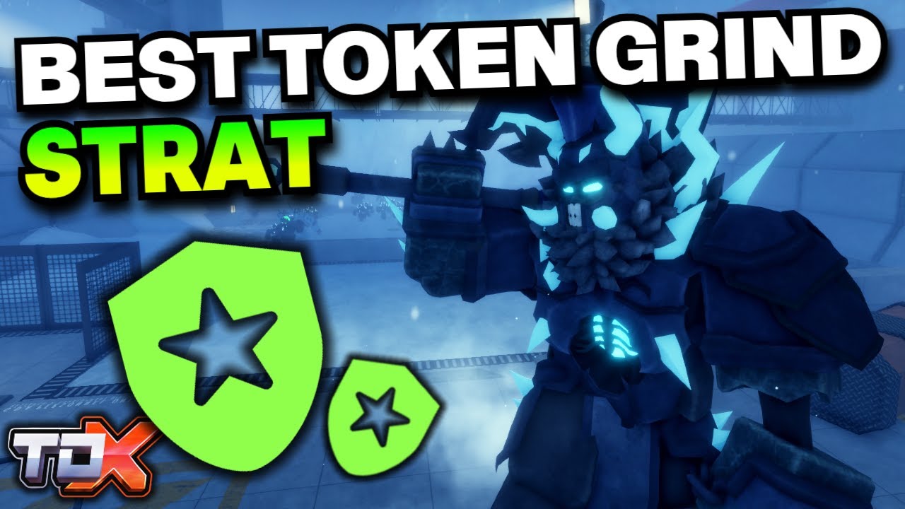 TDX Best Token Grind Strategy (Solo) | Battle Pass Grind | - Tower Defense X Roblox