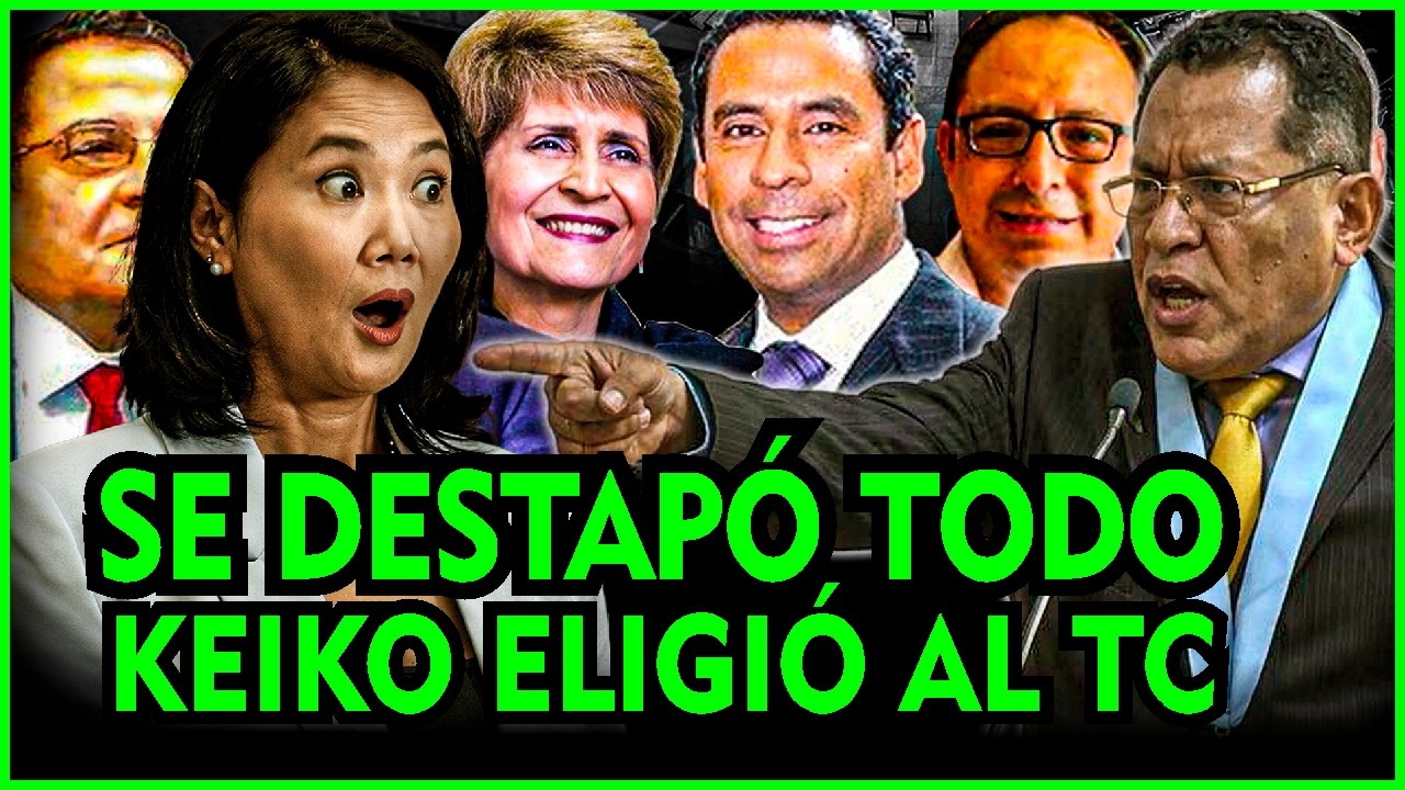 ESCÁNDALO!! KEYKO  ELIGIÓ A MIEMBROS DEL TRIBUNAL CONSTITUCIONAL! HABLA EL DR, LUIS CARRASCO