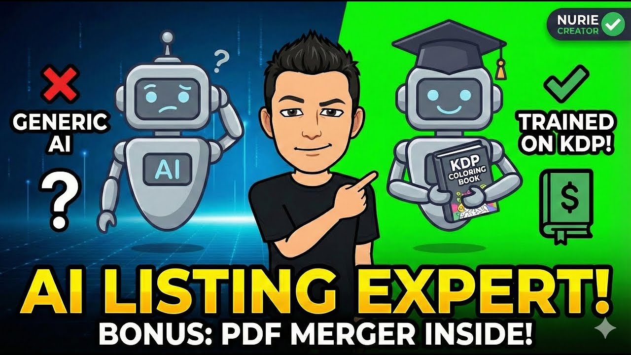 Ваш собственный агент Amazon KDP Colorbook AI GPT