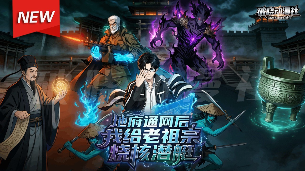 MULTISUB📢新番上线《地府通网后，我给老祖宗烧核潜艇》第1~80集丨意外绑定地府军火库，只是给爷爷烧了几张军火图纸，谁料兵王爷爷竟成了冥界霸主？！#漫剧 #破晓动漫社