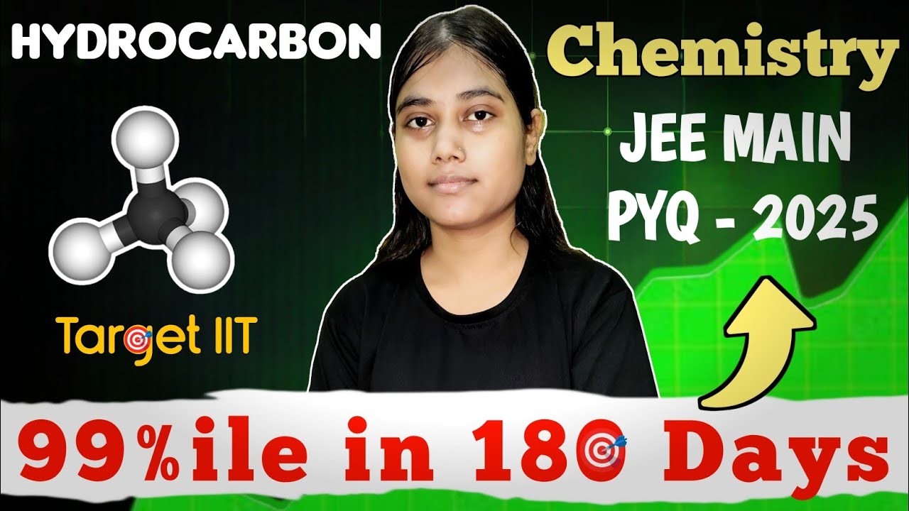 JEE Main 2025: Hydrocarbon All April Shift PYQs | Must-Do Ques for JEE 2026🎯| 