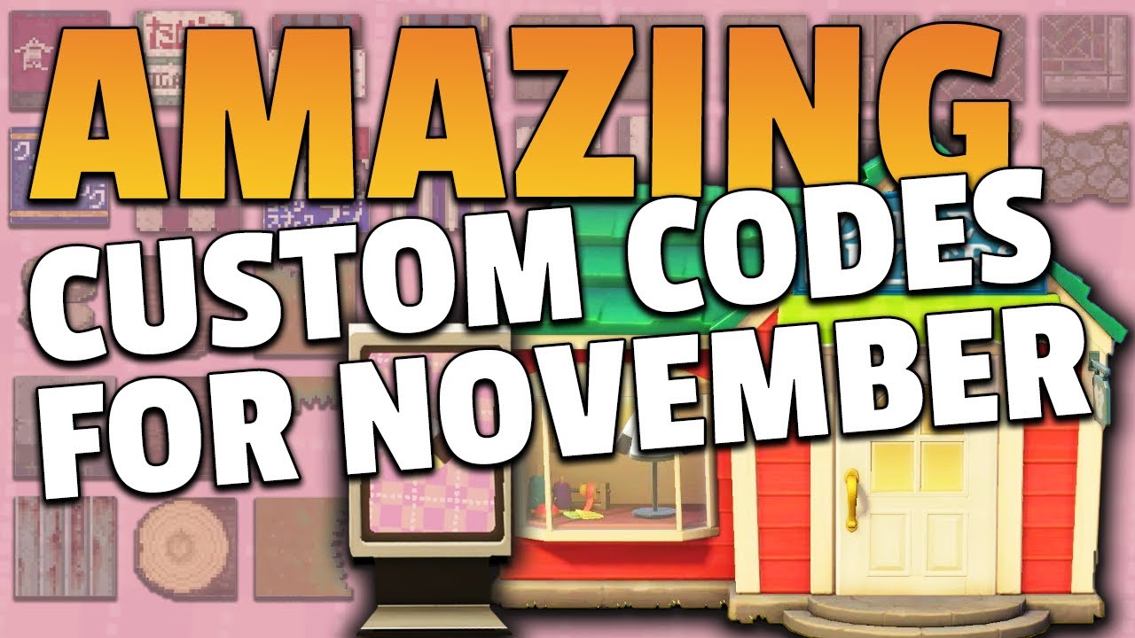 ACNH You NEED to See These Trending Custom Codes! | Best of November