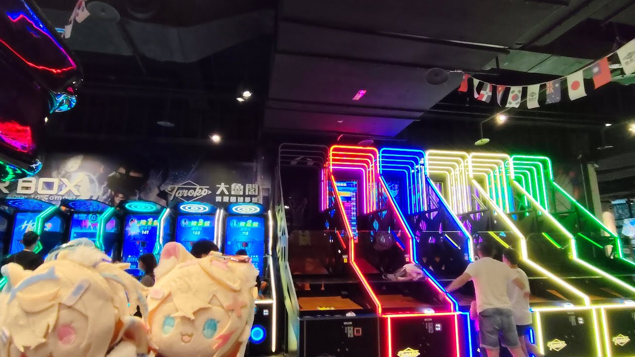 來個知名百貨crazy free throw 破最難的400分