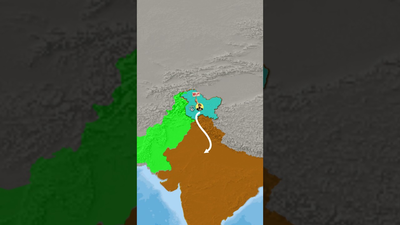The 1947 Blunder That Cost Pakistan Kashmir! ❌ #history