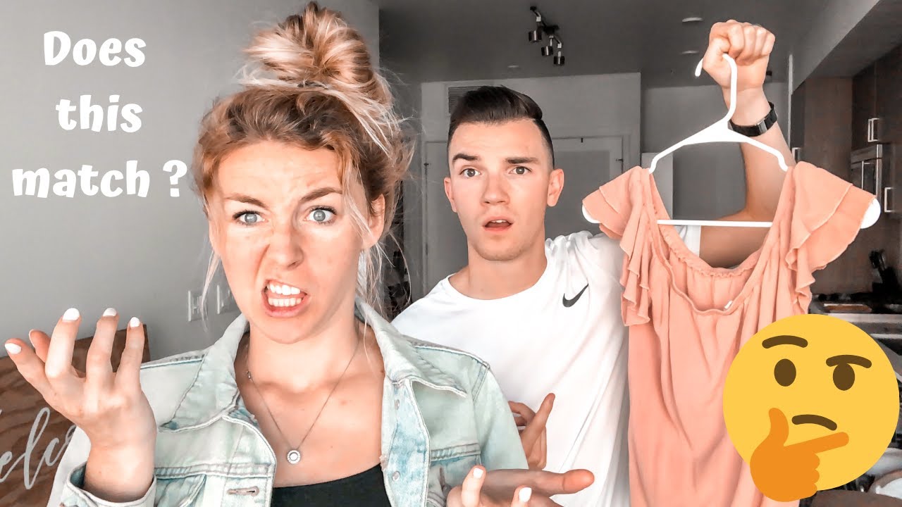 HUSBAND PICKS OUT MY OUTFITS EVERY DAY FOR A WEEK !