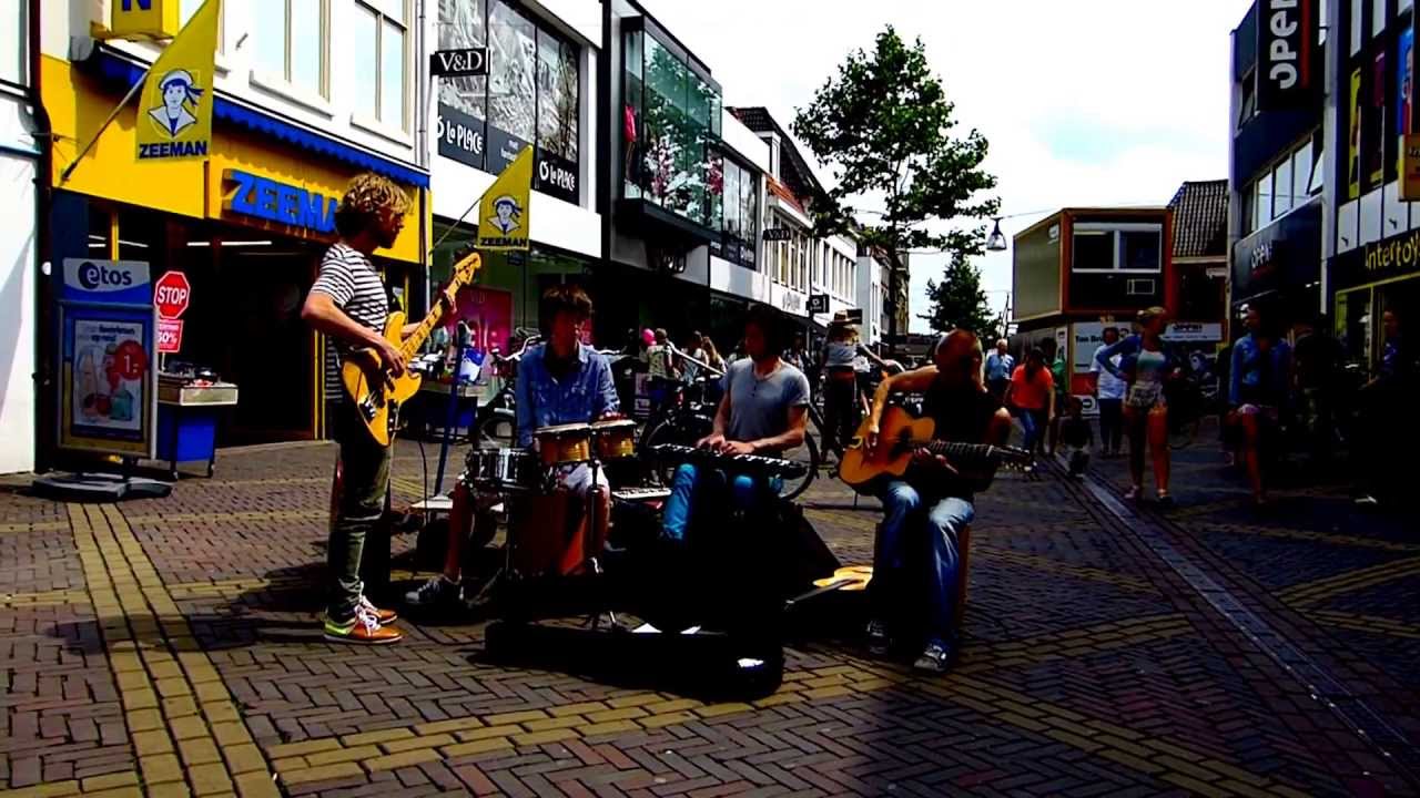 Tijs Groen, Kobus Groen, Jo&euml;l Groen en David Groen in Doetinchem