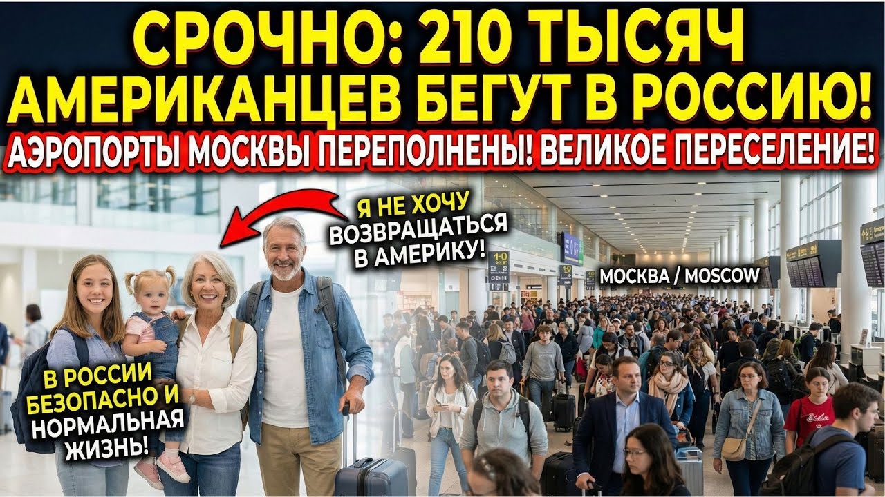 Элита США бежит в Россию. Вся правда о крахе американской мечты #россия #russia travel
