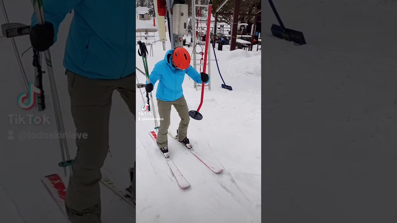tips: como subir al teleski ( button lift).