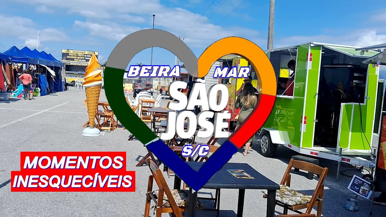 Dia perfeito! Beira Mar de São José - SC  #pessoas  #turismo