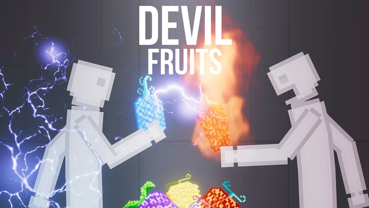 Devil Fruits Battle - Which one is Powerful ? [People Playground - One Piece Mod]