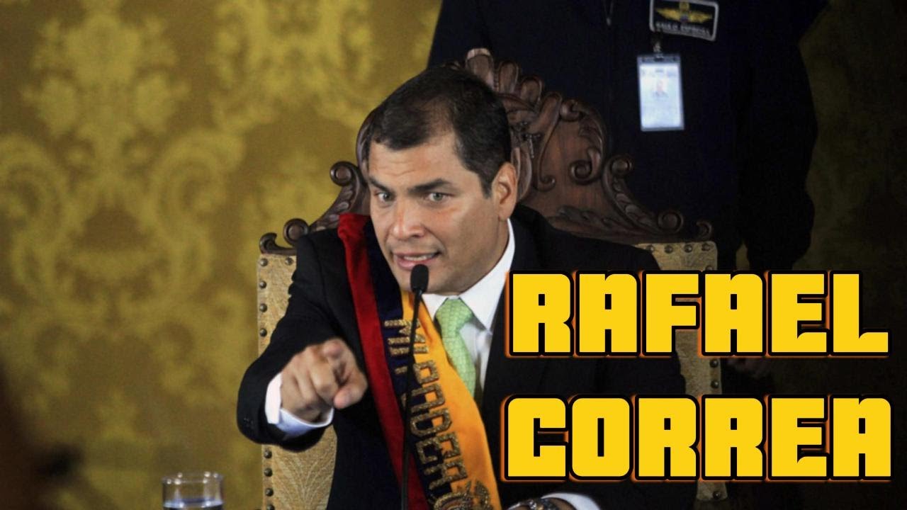 Rafael Correa Expresidente del Ecuador