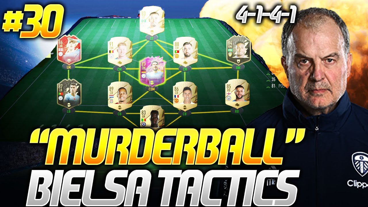 4-1-4-1 Bielsa Murderball Tactics - Padme Road To Glory #30 - FIFA 22 Ultimate Team