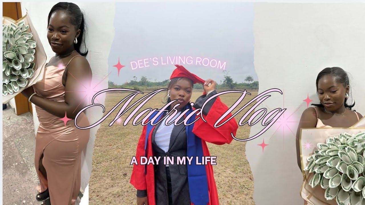 MATRICULATION VLOG|| 💕📚🎀🎀
