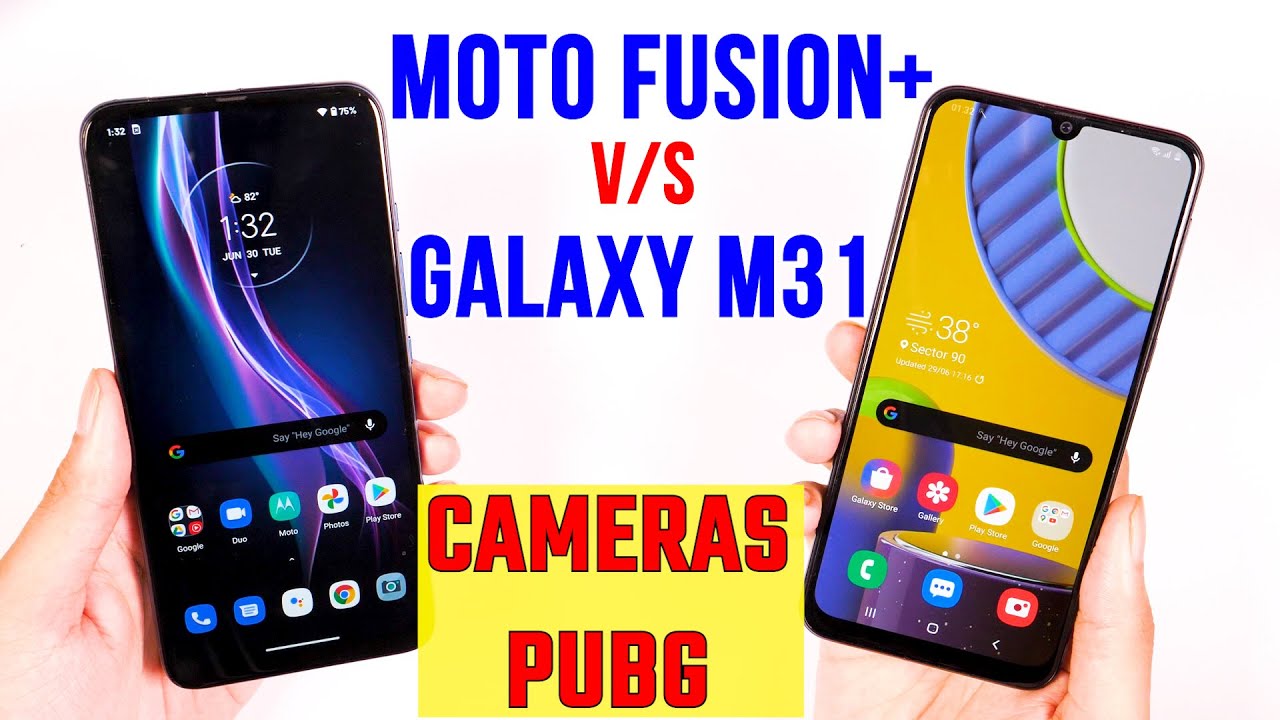Moto One Fusion Plus vs Galaxy M31 Full Comparison | Gaming | Camera | Battery | Pros & Cons [Hindi]