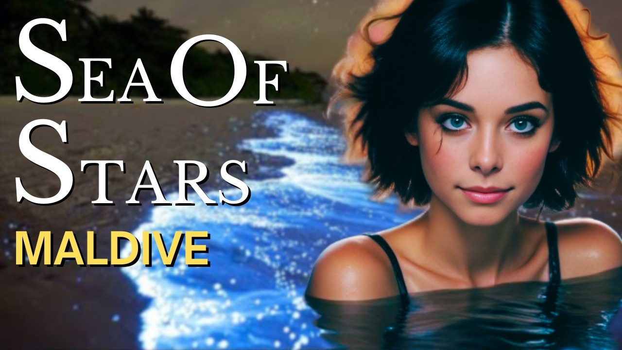 VAADHOO ISLAND, MALDIVE: La Magia della Bioluminescenza del Mare di Stelle | Sea of Stars