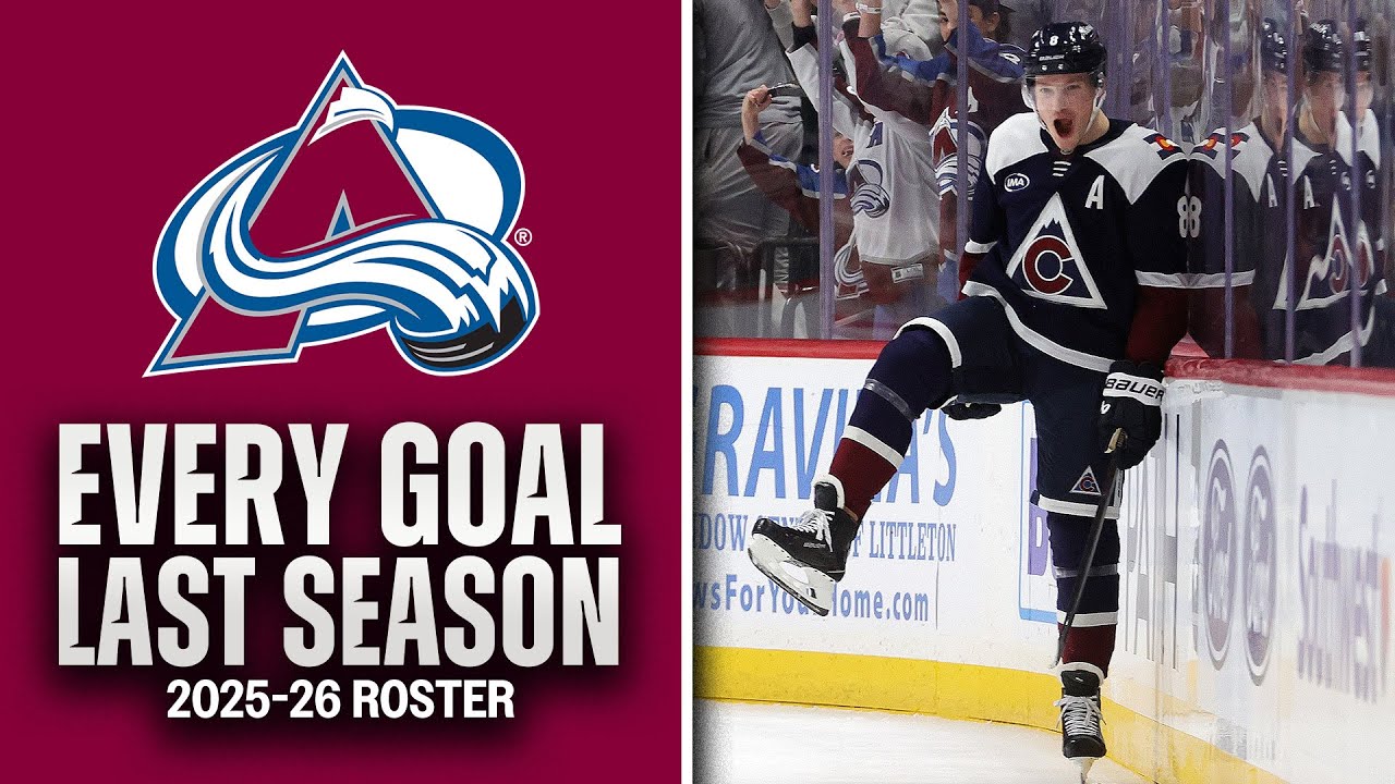 EVERY GOAL last season from the 2025-26 COLORADO AVALANCHE 🏔️ #32in32