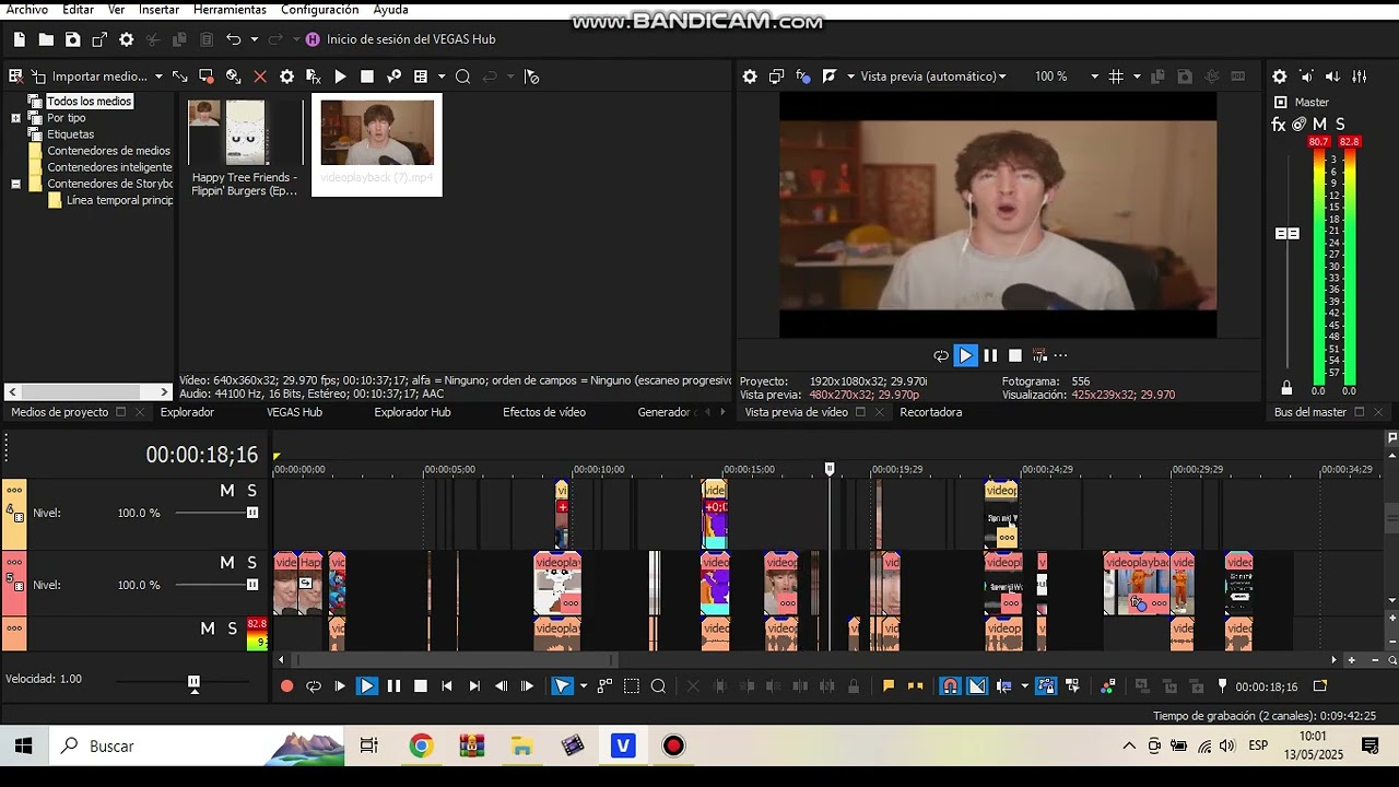 Как создать эпичность X на Sony Vegas Pro