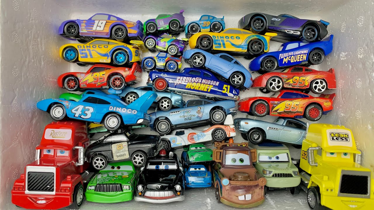 Disney Pixar Cars Unboxing Review l Full Lightning McQueen Cars  | bubble wrap ASMR Cars Collection