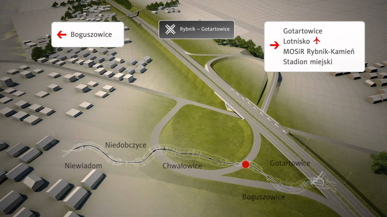 Rybnik - projekt autostrady