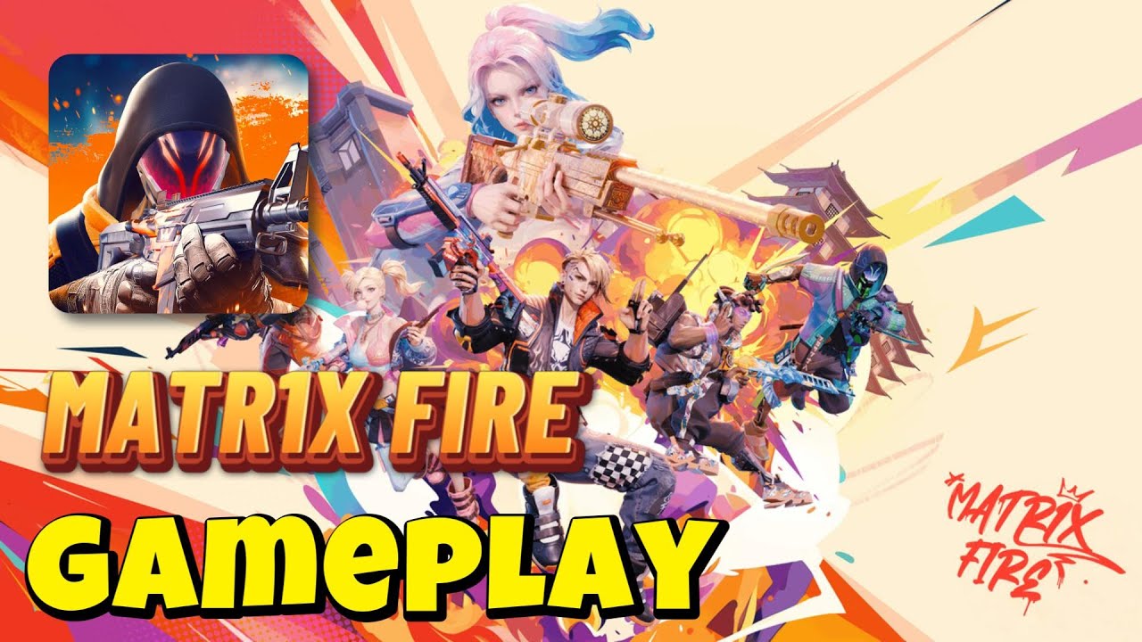 MATR1X FIRE: The Most Hardcore Mobile FPS? (Gameplay & Review!)