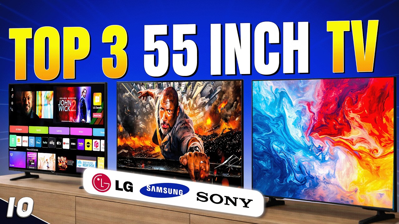 TOP 3🔥Best 55 Inch 4K TV for 2026🔥Best QLED TV 55 Inch In India for 2026🔥Best TV Under 50000