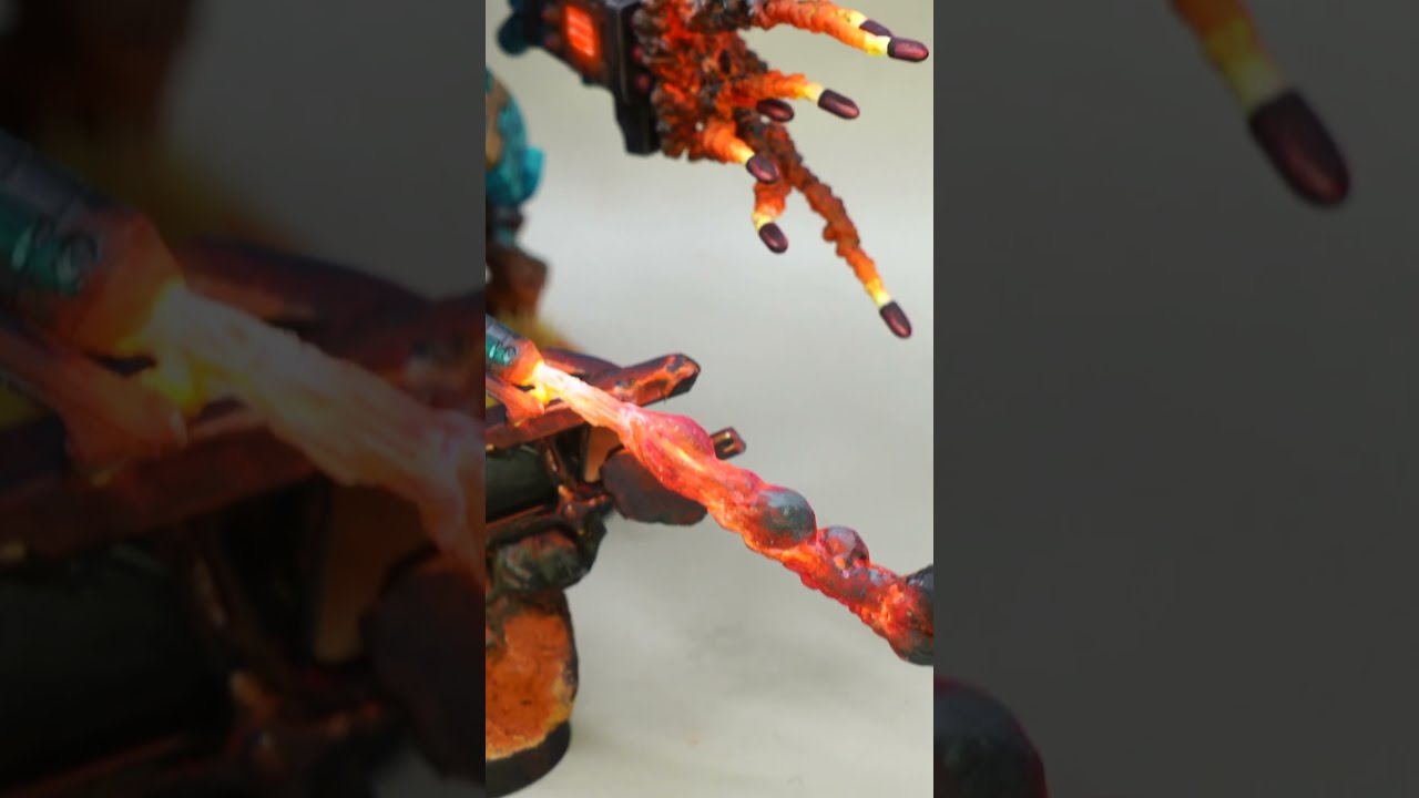 Flame-Painted Tau? Deadly Print Studio VFX on Vespid!
