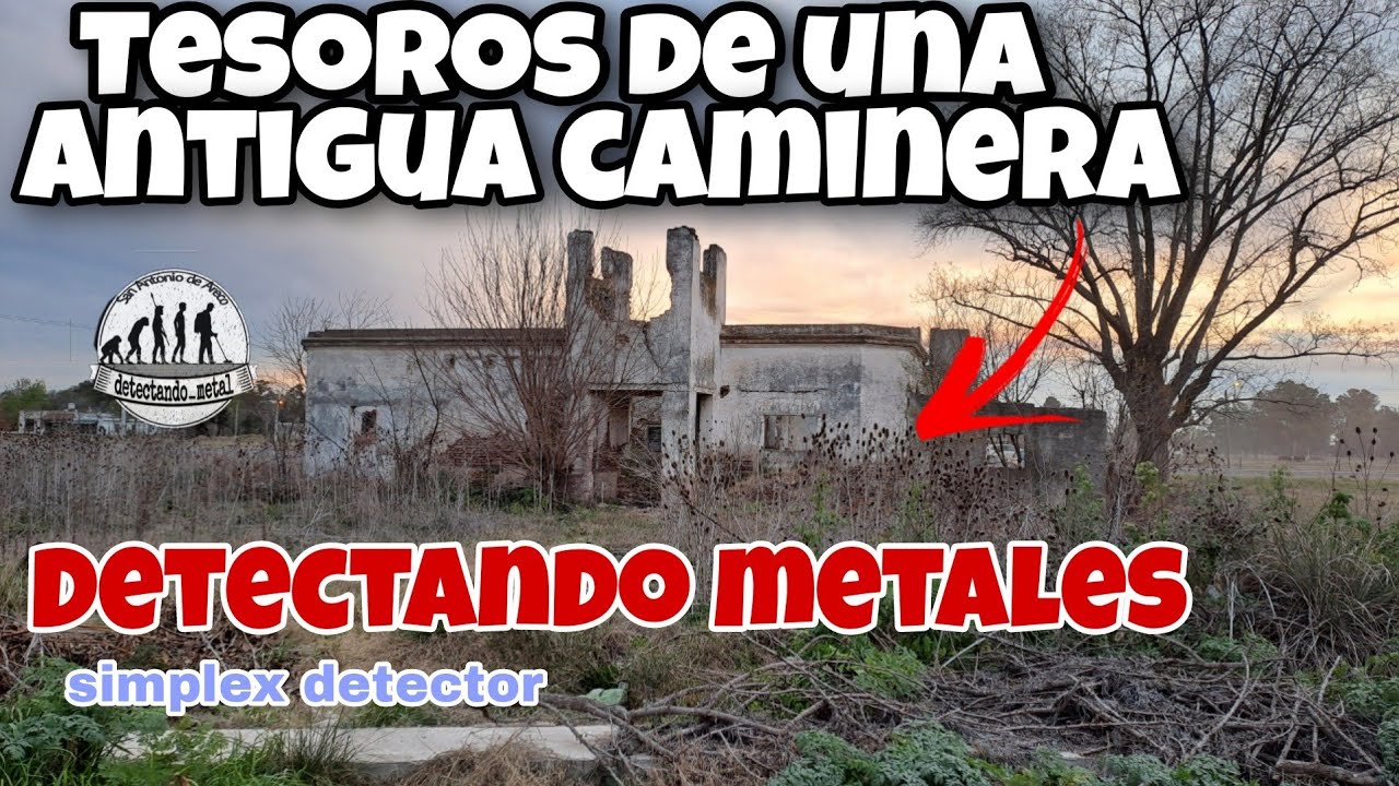 Detectando metales en una antigua caminera !QUE ENCONTRAMOS??😱 #viral #detecting
