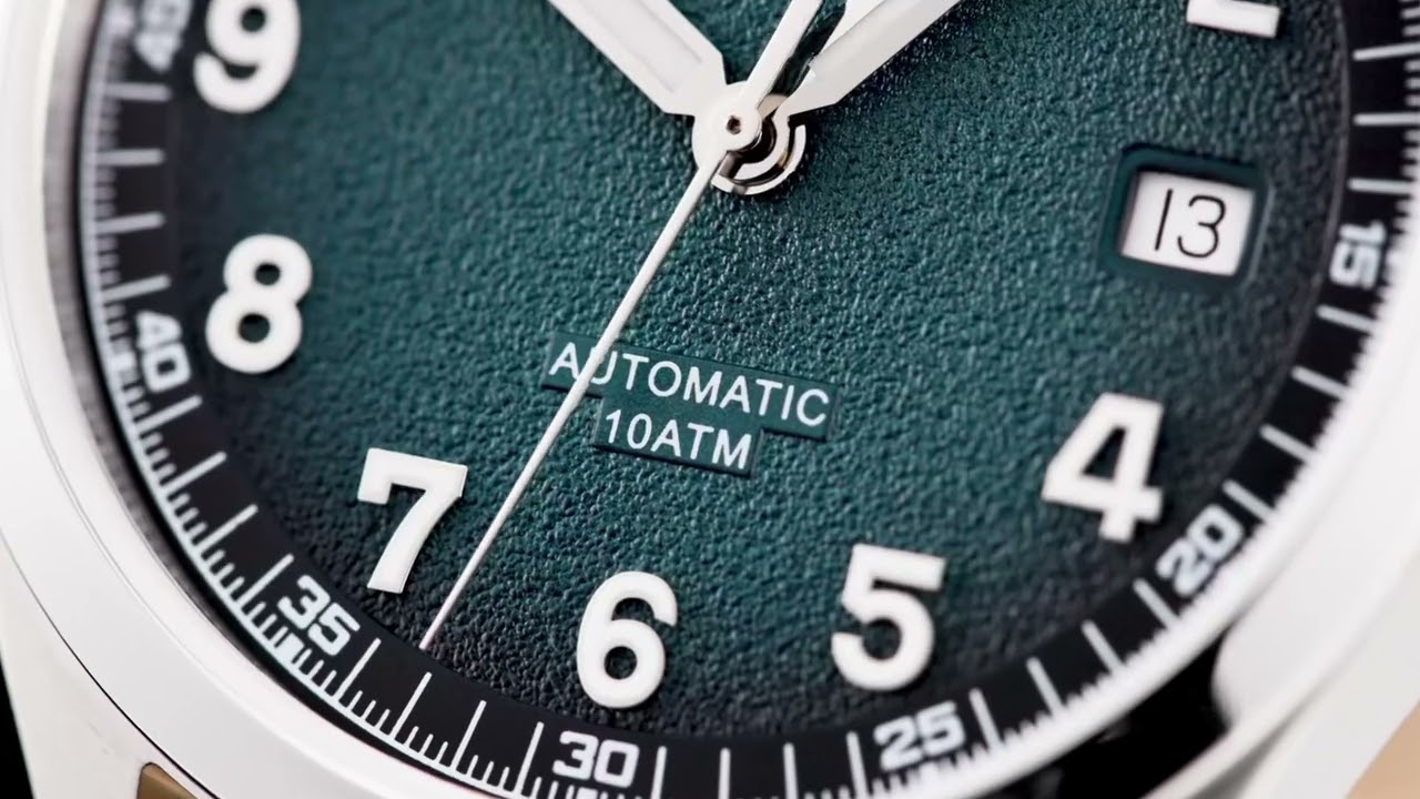BERNY Automatic Watch Men Seagull ST2130 Luminous Mechan