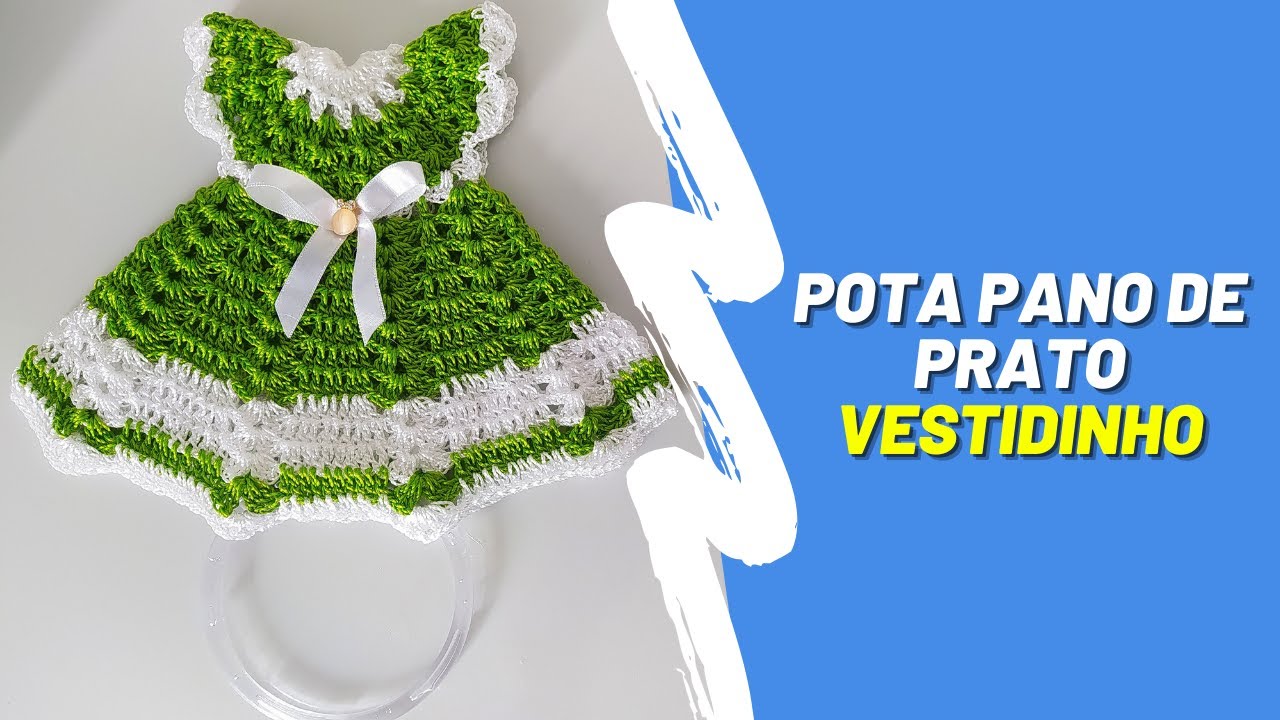 Porta pano de prato (Vestidinho)