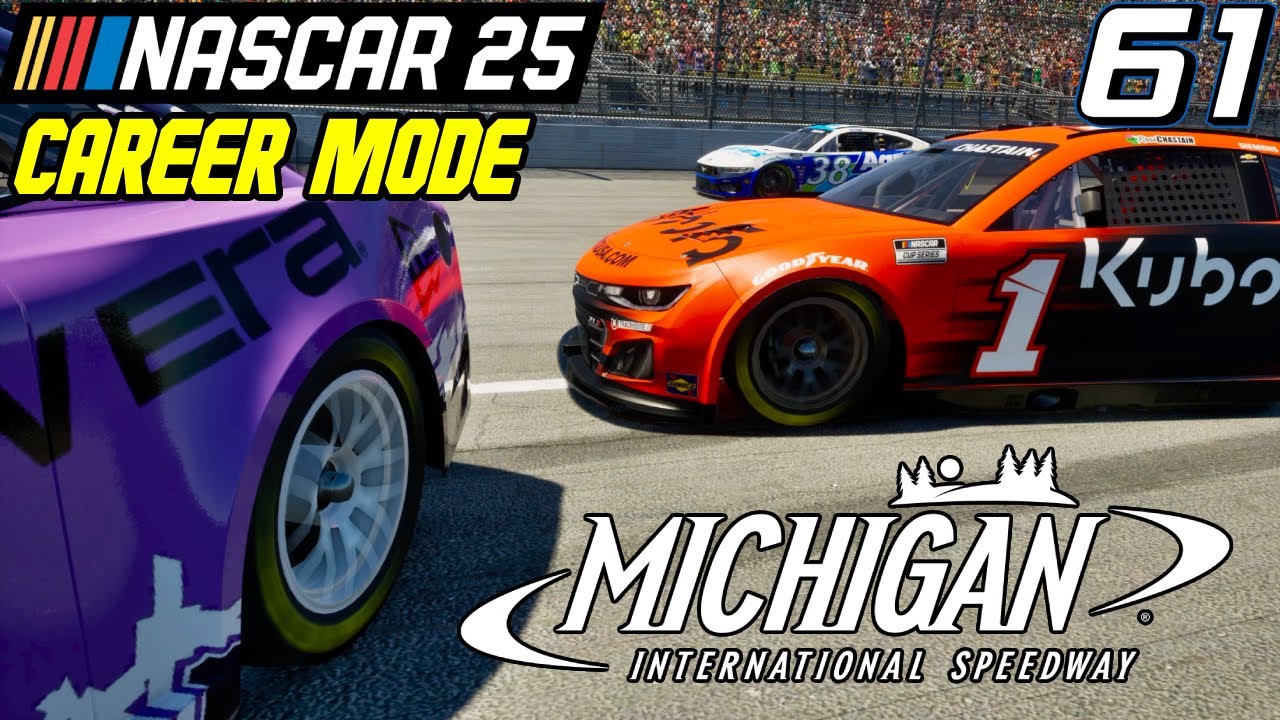 INSANE RACING AT MICHIGAN! | NASCAR 25 Career Mode