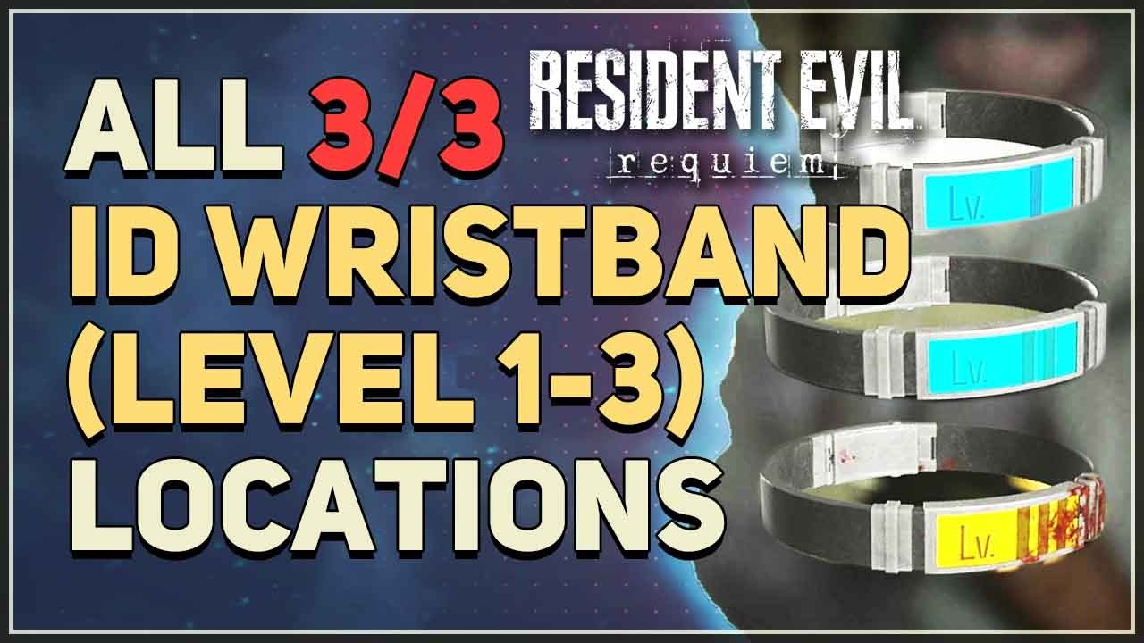 All ID Wristband (Level 1-3) Locations Resident Evil Requiem 9