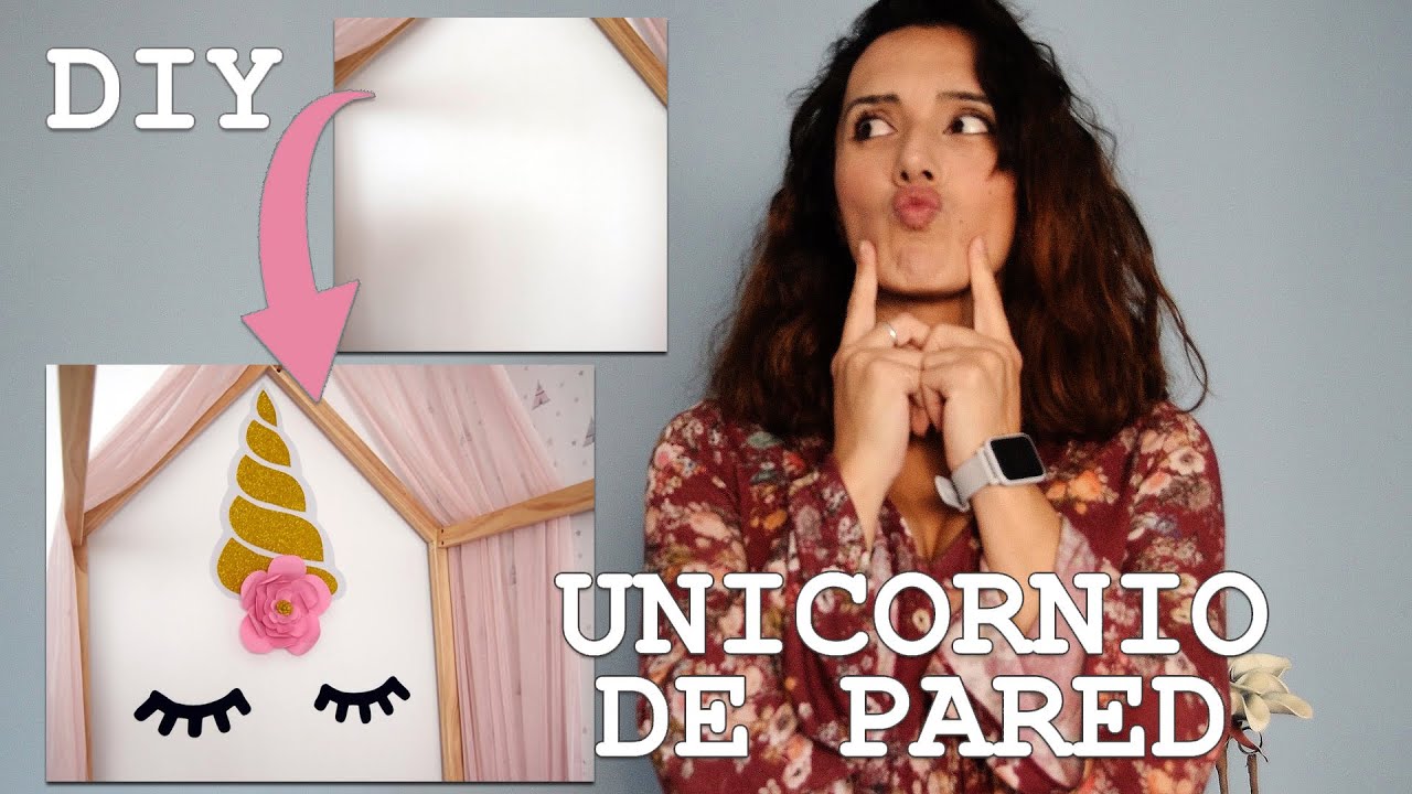 DIY UNICORNIO DE PARED