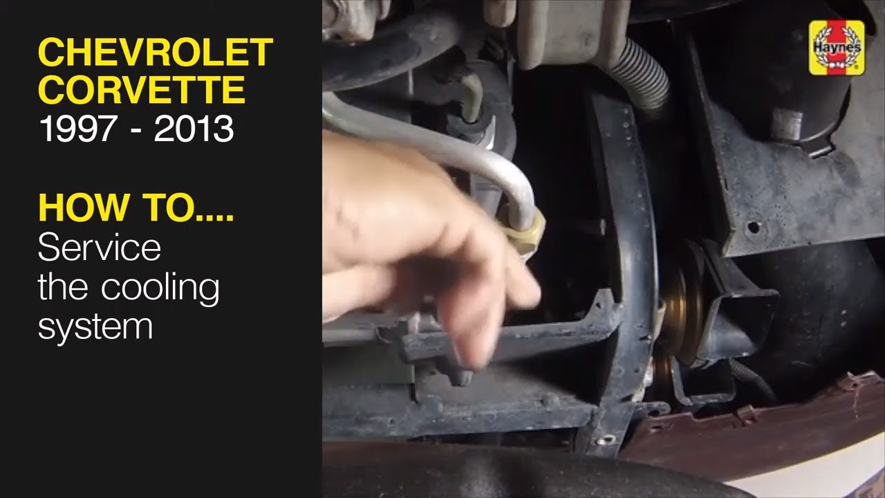 Chevrolet Corvette (1997 - 2013) - Service the cooling system