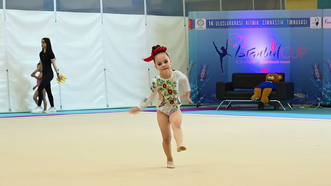 Соревнования по художественной гимнастике International babycup#Стамбул #гимнастика #ritmikjimnastik
