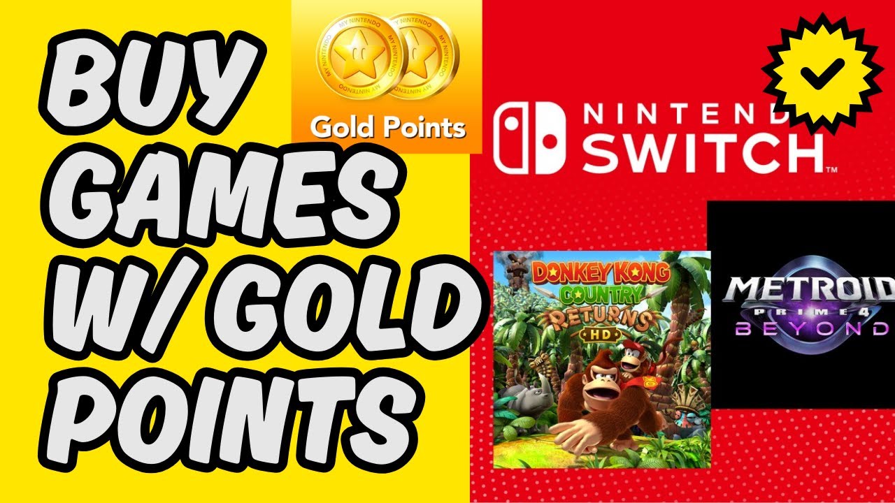 How To Buy Games On Nintendo Switch with Gold Points [Easy Guide]