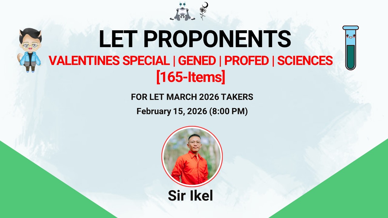LET PROPONENTS | VALENTINES SPECIAL | SIR IKEL