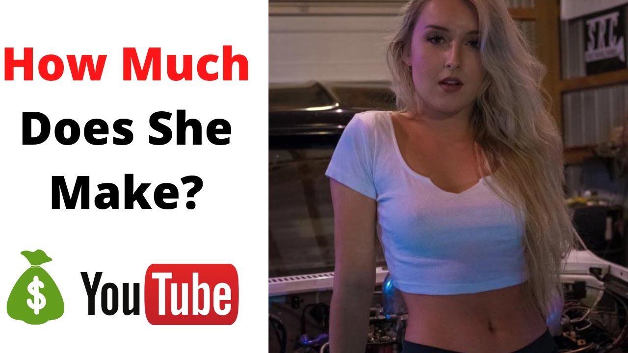 How Much Does Motorsports Molly Make on youtube