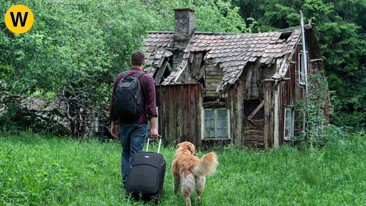 Grandpa gave his Grandson an old house and this talented man transformed it into a beautiful farm