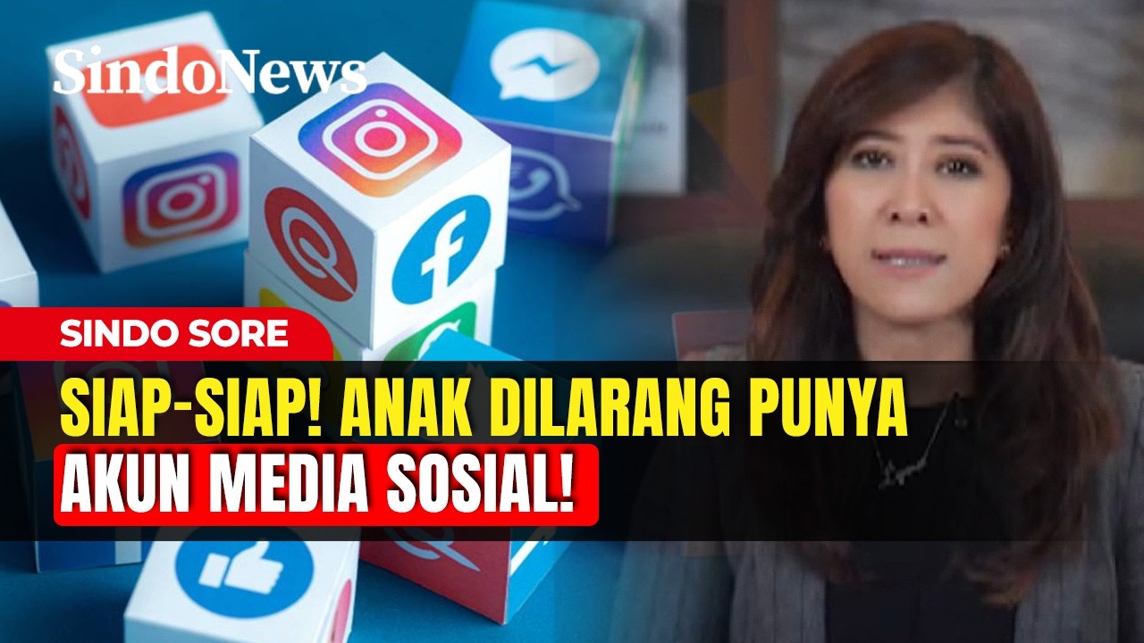 Aturan Komdigi, Anak di Bawah 16 Tahun Dilarang Punya Akun Media Sosial! | Sindo Sore | 09/03
