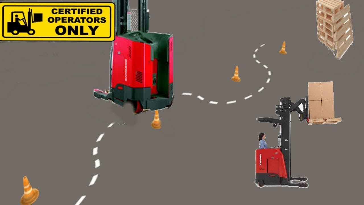 la mejor manera de Como manejar un Raymond Reach truck