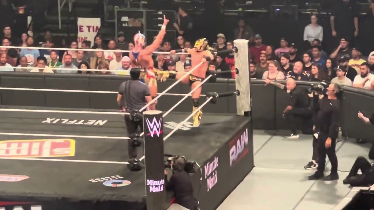 FULL MATCH - Dragon Lee vs El Grande Americano live - Monday Night Raw 07/07/2025
