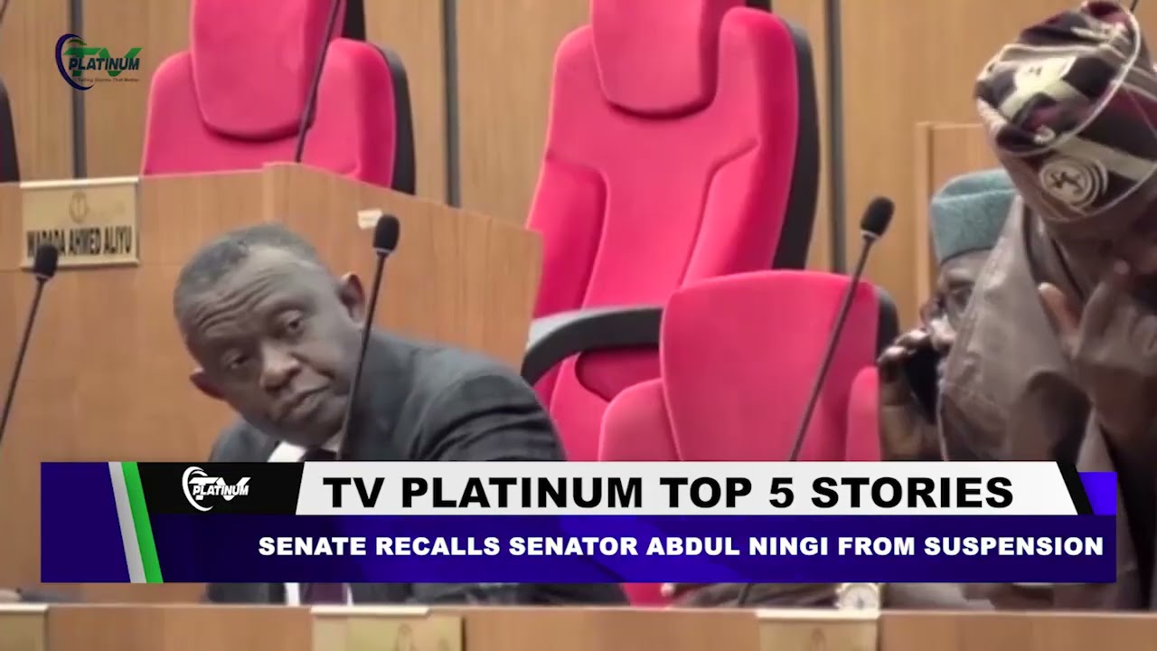Senate Recalls Senator Abdul Ningi from Suspension