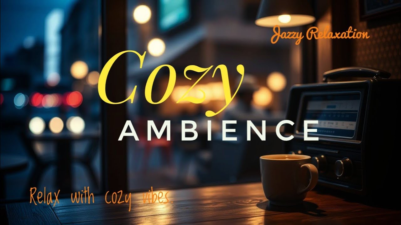 🔴 LIVE Cozy Cafe Ambience Jazz 🎶 Soft Music for Relaxing Vibes