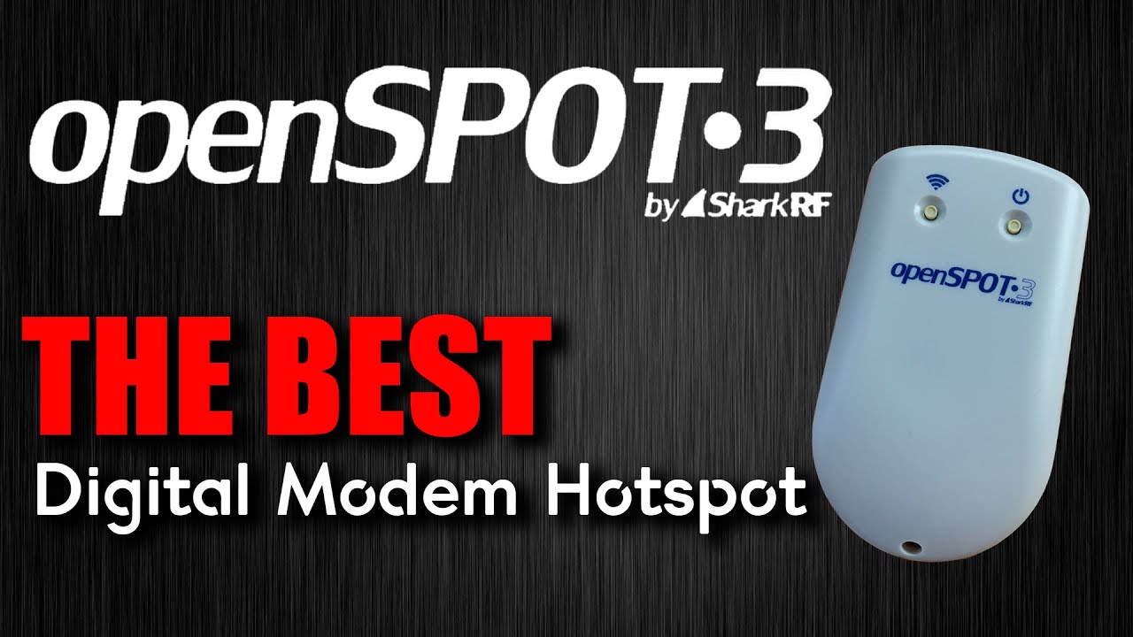 SharkRF OpenSpot 3 - The Best Digital Modem Hotspot