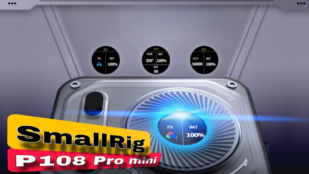 SmallRig P108 Pro mini RGB лучший мини светильник