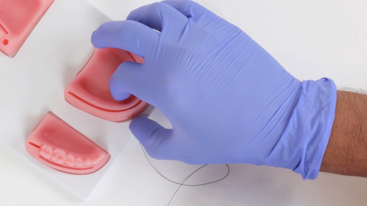 How to tie a Horizontal & Vertical Mattress Suture