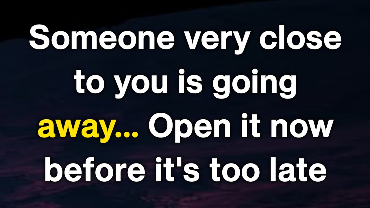 11:11⚠️God says, Someone very close to you is going away... God message for you today